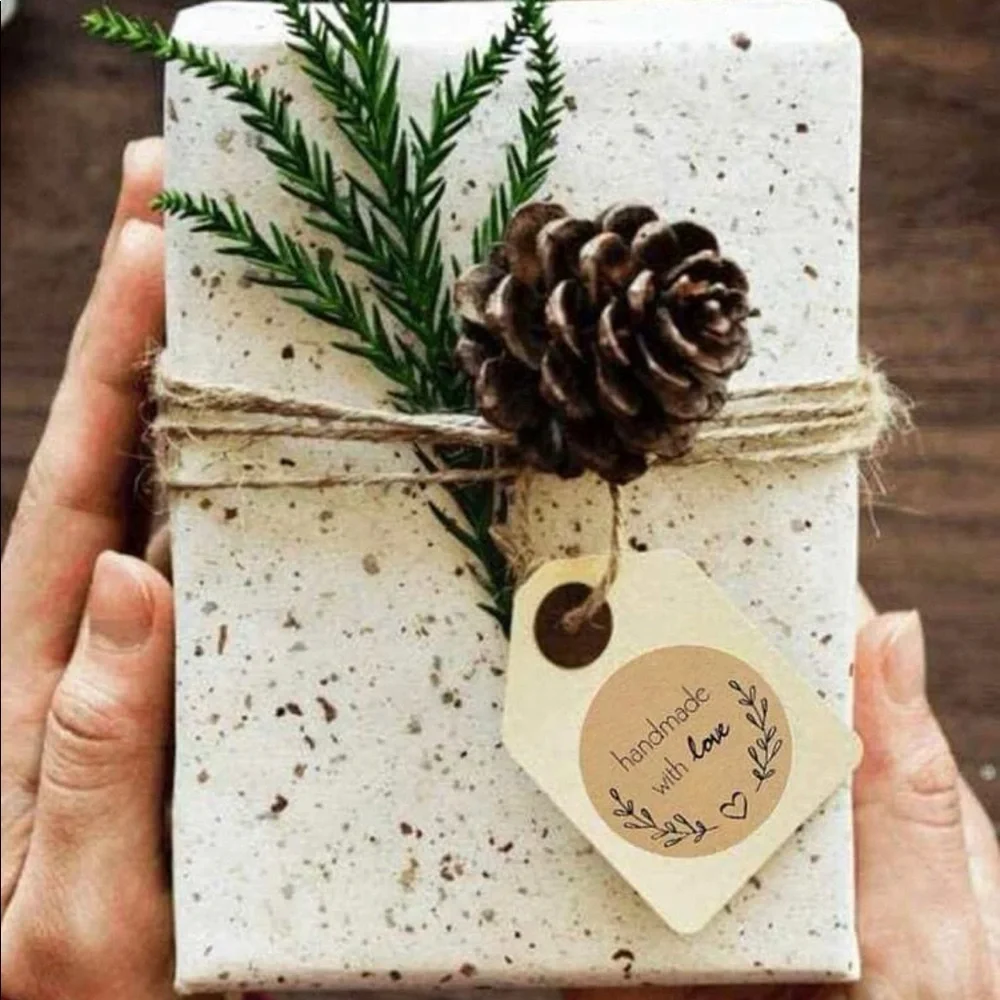 Handmade with love stickers